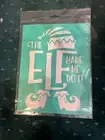"The Elf" Chalk Couture Chalk Transfer Stencil Sz B RETIRED 8.5"x11"