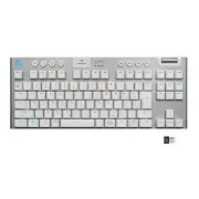 Logitech G PRO Gaming Keyboard G913-TKL-TCWH Tenkeyless Tactile Brown Axis 546
