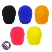 BravoPro WS85 Foam Windsock 5-Pack - Black, Blue, Orange, Red, Yellow