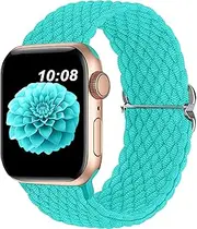 DOBSTFY Compatible with Apple Watch Band 40mm 38mm 41mm 42mm 44mm 45mm 49mm for Women Men,Stretchy Braided Apple Watch Strap for iWatch Series 9 8 7 6 5 4 3 2 1 SE Ultra/Ultra 2