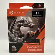 Seagate Firecuda 520 1tb Performance Internal Solid State Drive Ssd Pcie Gen4 X4
