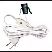 6' light cord Clip light with Switch