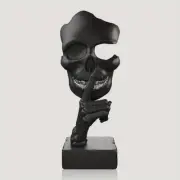 The Skeleton Thinker Resin, plaster, candle mold