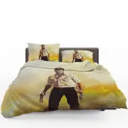 v4069 Bed Sheets Logan Hugh Jackman Duvet Cover Set Super Bedclothes Bed Sheets IU4069