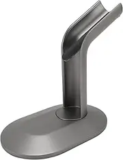 Hair Dryer Holder Stand, Metal Hair Dryer Display Holder for Airstrait HT01 Hair Straightener, for Hair Dryer, Desktop Storage Rack Anti Slip Space Saving (Silver Grey)