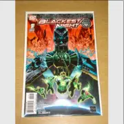 BLACKEST NIGHT #1 2ND PRINT VARIANT DC COMICS GREEN LANTERN SEPTEMBER 2009