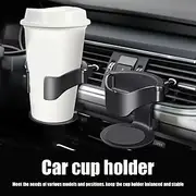 Car Cup Holder Air Vent Outlet Drink Water Coffee Bottle Holder Can Mounts Holders Beverage Ashtray Mount Stand Accessories