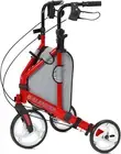 ELENKER 3 Wheel Walkers for Seniors, 3 Wheeled Rollator with 10” Wheels, Narrow