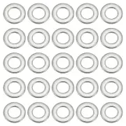 25 Pcs Flat Washers 316 Stainless Steel Washer Flat Plain Washer(M8x16mm)