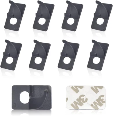 8Pcs Plastic Arrow Rest Recurve Bow Arrow Rest Adhesive Back Hunting Shooting Ta