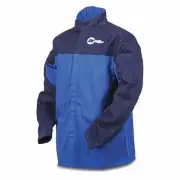 ELECTRIC Welding Jacket,Royal/NVY,Ctn INDURA,2XL
