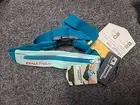 Nathan Mirage Reflective Running Belt Pack Ultrasoft -Adjustable Blue Danube