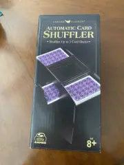 Card Shuffler Cardinal Classic Automatic Shuffles 1-2 Decks NIB Spin Master -10C
