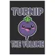 Turnip The Volume: Cute Organic Chemistry Hexagon Paper, Awesome Radish Funny Design Cute Kawaii Food / Journal Gift (6 X 9 - 120 Organic