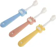 ADOCARN Cute Deer Toothbrush Set Soft Bristle Kids Brush Non-slip Handle Fine Bristle Toothbrush for Boys Girls