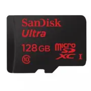 SANDISK ULTRA 128GB MICRO-SDHC MICROSD MEMORY CARD HIGH SPEED For CELL PHONES