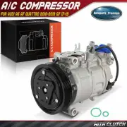 A/C Compressor with 6-Groove Pulley for Audi A6 A7 Quattro Q7 V6 3.0L 4M0820803B (for: Audi)