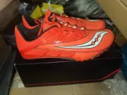 Saucony Racing Spitfire Red/White 13 Men's Track & Field
