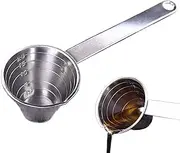 Arrovarp Metal Measuring Spoons | Small Stainless Steel Food Scale Spoon | Multi-Function Baking Accessories, Kitchen Tools for Food Measuring, Coffee Beans, Flour, Seasoning