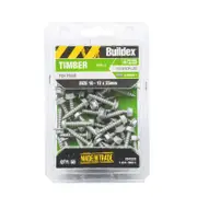 Buildex 10-12 x 25mm Climaseal Hex Head Timber Screws - 50 Pack