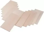 12 Pack Balsa Wood Sheets 1/12X4X8 Inch Unfinished for DIY Models
