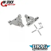 Drag Specialties 1621-1002 Chrome Passenger Floorboard Mount for 18-23 Softails