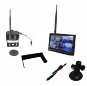 7" Wireless Rear View Backup Camera HD Monitor System for RVs Truck Trailer
