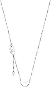 [ZhuyuanSD] love necklace tassel clavicle chain