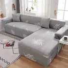 Floral Sofa Cover Room Elastic Stretch Sectional Couch Cover Slipcovers L Shape