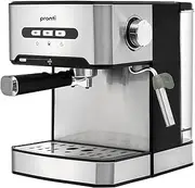 [Pronti] 1.6L Automatic Coffee Espresso Machine featuring a powerful steam frother for barista-quality drinks. Perfect for home or office use