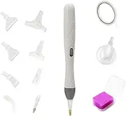 Rhinestone Tool | Ergonomic Nail Tools Kit | Craft Accessories With 9 Replacement Heads for Beginners Hobby Children Adults Creative Projects Home