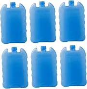 Generic 6Pcs Ice Boxes Ice Packs Breast Milk Blocks for Outdoor Family Camping