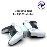 For Playstation 5 PS5 Controller Dual Fast Charging Dock Station Charger Stand
