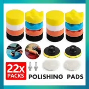 Car Polishing Pads Polisher Clean for Car Drill Sponge Buffer Waxing Buffing Set