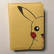 Pikachu Card Binder for Pokemon Cards Holder 4-Pocket for 400 cards