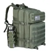 45L Tactical Backpack For Men Highland Assault Large Army Pack 3 Day Molle Bu...