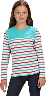 [REGATTA] Kid's Calamity Coolweave Cotton Striped Jersey Top