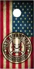 American Flag 2nd Amend Skull Cornhole Wrap Bag Toss Skin Decal Sticker Wraps