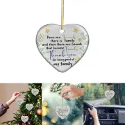 Friendship Heart Sympathy Gift Acrylic Hanging Heartfelt Sympathy Gift Hanging