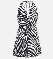 [Alexandra Miro] Alexandra Miro Irena zebra-print jumpsuit AU 8 multicoloured