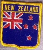 Embroidered International Patch National Flag of New Zealand NEW bunting