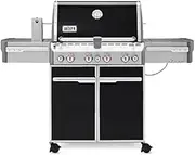 [weber] Summit E470 LP BBQ Grills – Premium Gas Smokeless Barbecue
