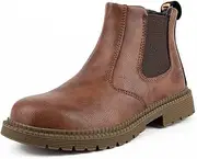 [KEXUEJIA] Steel Toe Work Shoes for Men Women Lightweight Comfortable Waterproof Industrial & Construction Safety Boots