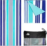 Elite Trend Microfiber Beach Towel Oversized - XL 78 x 35 Inch Lightweight, Quick Dry, Sand Free, Extra Large - Perfect for Swimmers, Camping, Travel, Yoga (Ocean, Extra Large (78X35-INCH))