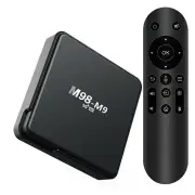 M98-M9 2+8G TV Box Allwinner H313 Android 10.0 2.4G/5G Dual Band WiFi bluetooth-compatible Home Theatre Support 4K*2K UH