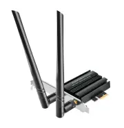 WiFi 6e AX3000 Wi-Fi Adapter Tri Band 2.4G/5G/6G Desktop PCIE Wireless Network Card Support 5.2 bluetooth for PC Win 10/