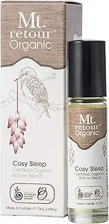 Mt Retour Organic Cosy Sleep Blend Essential Oil Roll On, 10 Milliliter