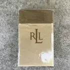 Ralph Lauren Two Standard Pillowcases 100% Cotton Rock River Chino Khaki