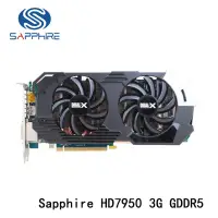 在飛比找蝦皮購物優惠-二手藍寶石 HD7950 3G GDDR5 顯卡