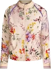 [Generic] Johnny Was Bee Active Sporty Bomber Jacket - Willah Pattern - Large